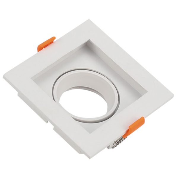 ARO PARA DOWNLIGHT EMPOTRABLE HECATE CUADRADO 1XGU10/GU5.3 (MR16)