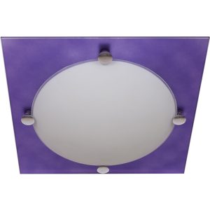 PLAFÓN TAURO CUADRADO 1XE14