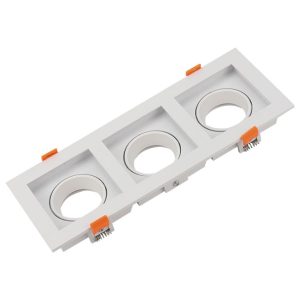 ARO PARA DOWNLIGHT EMPOTRABLE HECATE 3XGU10/GU5.3 (MR16)