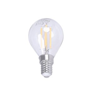 BOMBILLA E14 (FINO) ESFÉRICA CLASSIC LED TRANSPARENTE-A++