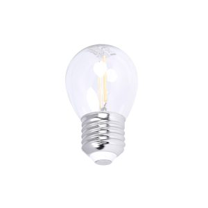 BOMBILLA E27 (GRUESO) ESFÉRICA CLASSIC LED TRANSPARENTE-A++