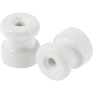 AISLADOR DE PORCELANA D.18MM EN PORCELANA