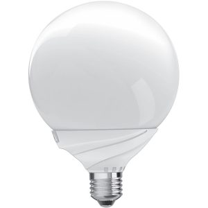 BOMBILLA E27 (GRUESO) GLOBO CURVODO LED D120