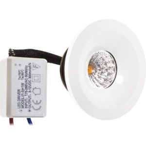 DOWNLIGHT EMPOTRABLE CENTIMO REDONDO FIJO