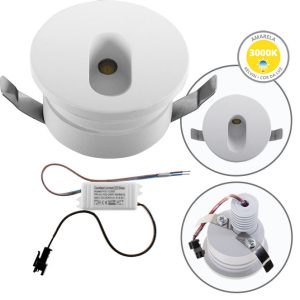 FOCO ENCASTRAR DIRAME REDONDO FIJO IP65