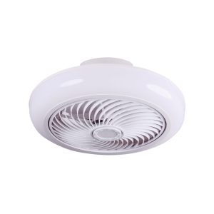 VENTILADOR DC MYKONOS, 5 ASPAS, 72W, CON LUZ LED