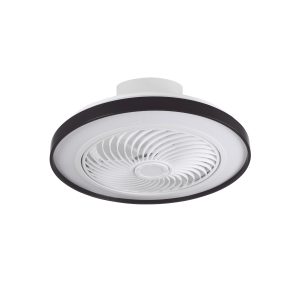 VENTILADOR DC CATHAY, 5 ASPAS, 72W, CONLUZ LED