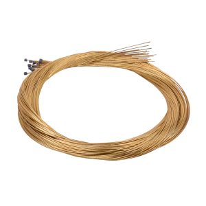 CABLE ACERO DORADO CON FRENO 19 HILOS DE 1,2MM, 3,5M