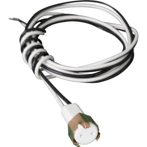 PORTALÁMPARAS DE PORCELANA G4 CABLEADO CON