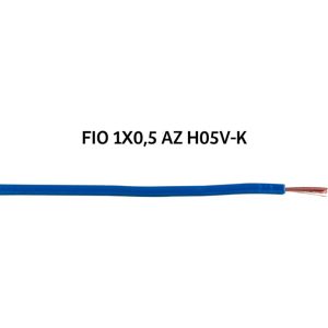 CONDUCTOR ELÉCTRICO REDONDO FLEXIBLE H05V-K (FV) 1X0,5MM2