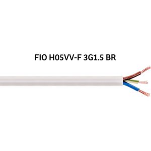 CABLE BT FLEXIBLE H05VV-F (FVV) 3X1,5MM2