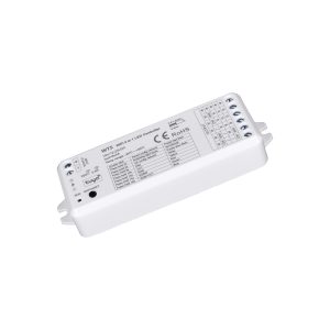 CONTROLADOR WIFI Y RF 5 CANALES 3A/CANAL PARA TIRAS LED RGB/RGBW/RGB+CCT O MONOCOLOR 12/24VDC