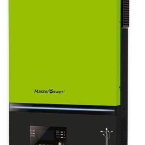 Inversor-Cargador MasterPower 48V/11000W, Regulador MPPT 150Ah (90-450VDC) PV MAX 11000W, 6 Paralelos