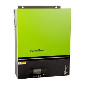 Inversor-Cargador MasterPower 48V/8000W, Regulador MPPT 80Ah x 2 (120-430VDC) PV MAX 8000W, 6 Paralelos