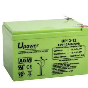 Batería AGM uso general 12 Ah – 12 V C20