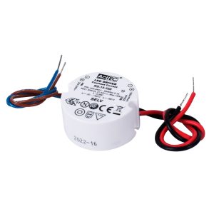 TRANSFORMADOR DE CORRIENTE CONSTANTE AC/DC 350MA (DRIVER) 15W IP20, EN PLASTICO