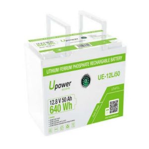 Batería de Litio monobloque de 12.8 V – 50 Ah – 4S4P – 229*138*205 mm